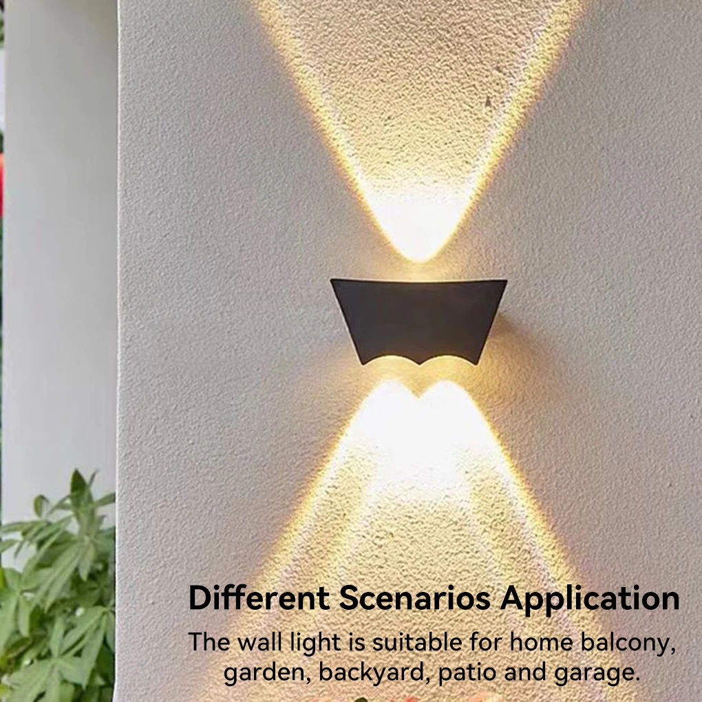 קיר חיצוני המנורה האחורית מנורות מעולה בסגנון פשוט קיר רכוב אור