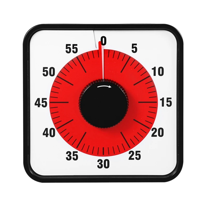 2X חזון טיימר 60 דקות תזמון רגל אחורית לעמוד שעון ספירה לאחור מטבח אפייה טיימר עבור כיתות לימוד או פגישות
