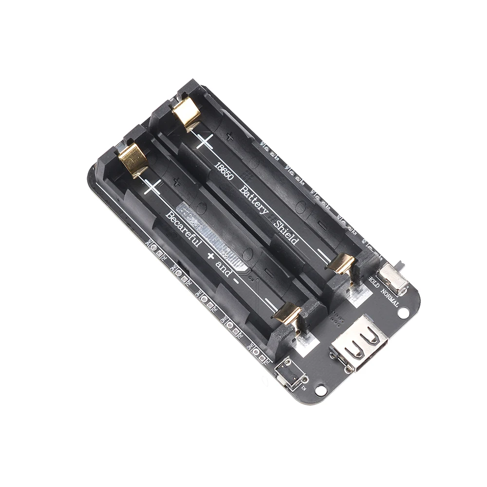 ESP8266 ESP32 כפול 18650 ליתיום סוללה מגן V8 5V 2.2 לי 3V 1A נייד כוח בנק טעינת סוללה מודול מיקרו USB עבור Arduino