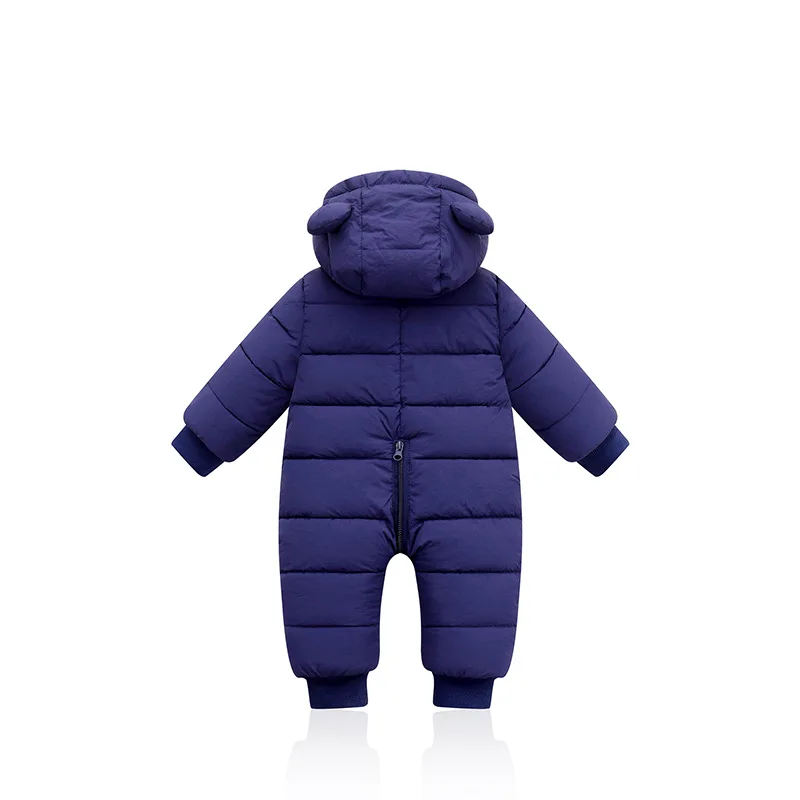 התינוק בחורף Rompers 2023 היילוד המכוסה בתוספת קטיפה חם, בייבי בנים אוברול כותנה בנות סרבל תינוק חליפת שלג בגדי תינוקות