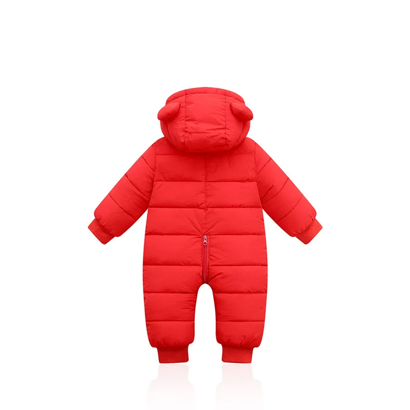 התינוק בחורף Rompers 2023 היילוד המכוסה בתוספת קטיפה חם, בייבי בנים אוברול כותנה בנות סרבל תינוק חליפת שלג בגדי תינוקות