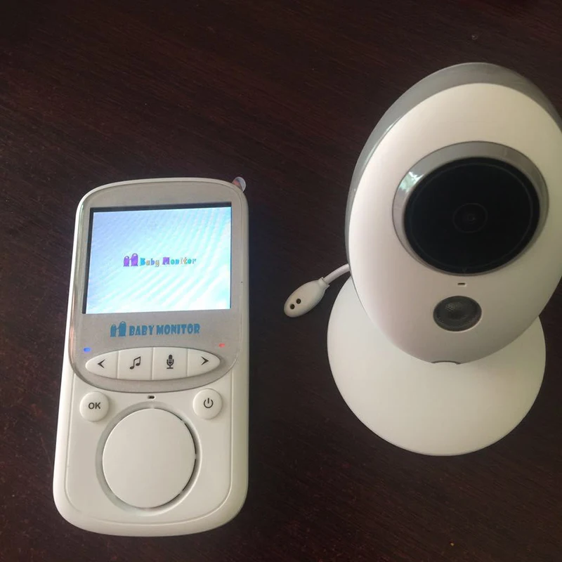 2.4 אינץ אלחוטי בייבי מוניטור אלקטרוני התינוק וידאו-כיוונית אודיו המטפלת מצלמת ראיית לילה טמפרטורה לפקח על טיפול בתינוק